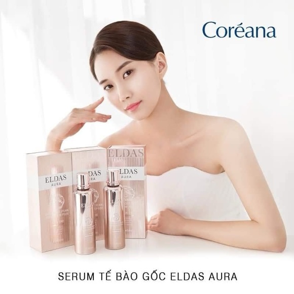ELDAS AURA SHINE GOLD PEARL PREMIUM PEPTIDE COREANA 100ml - Picture 4 of 10